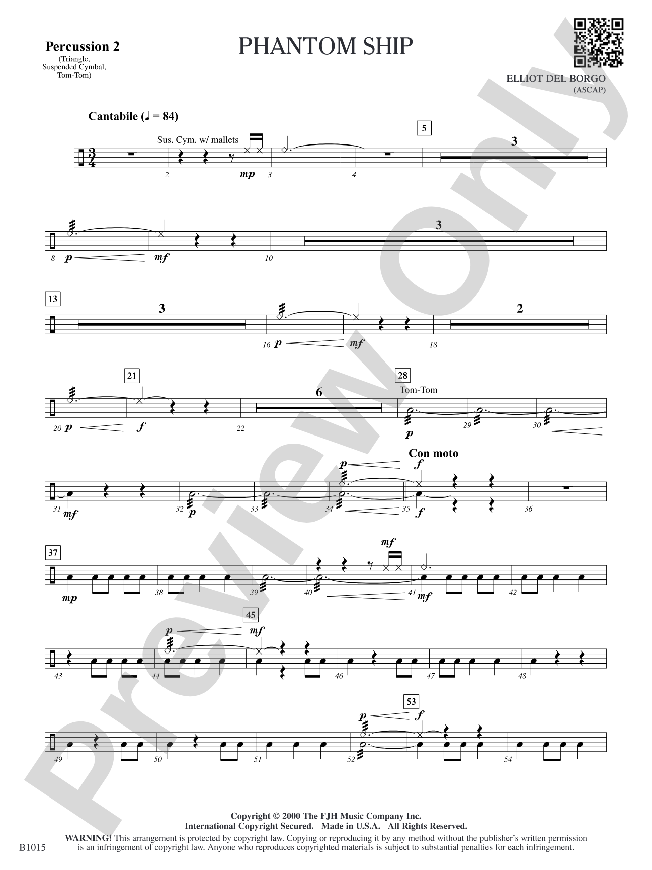 Phantom Ship: Percussion 2
