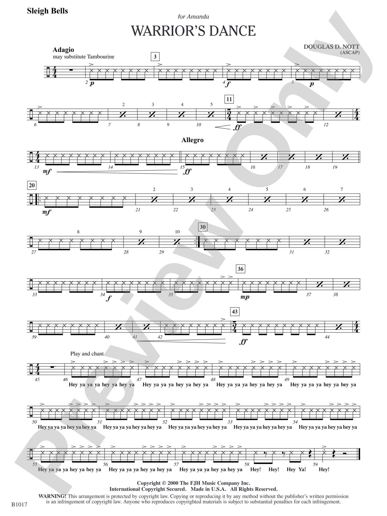 Warrior's Dance: Sleigh Bells