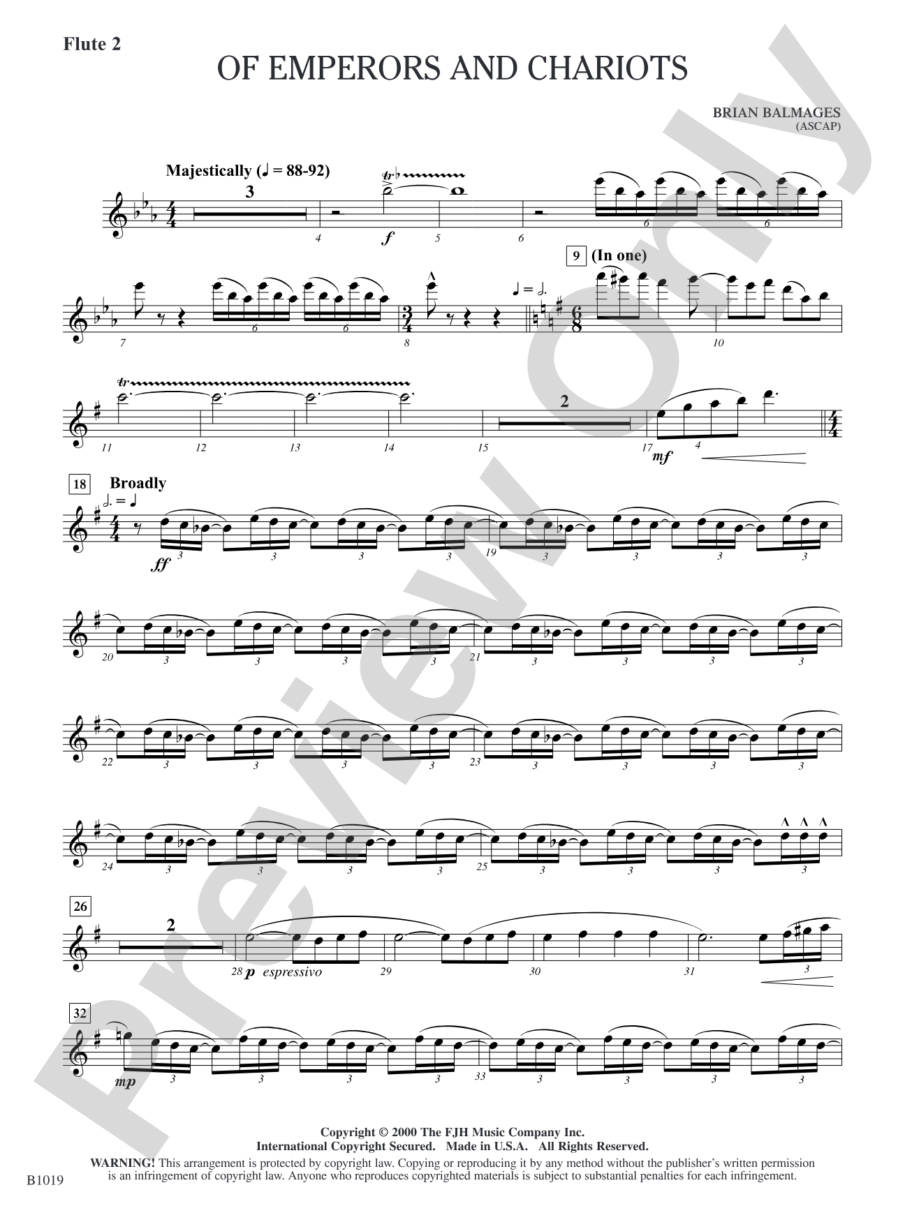 Of Emperors and Chariots: Flute 2