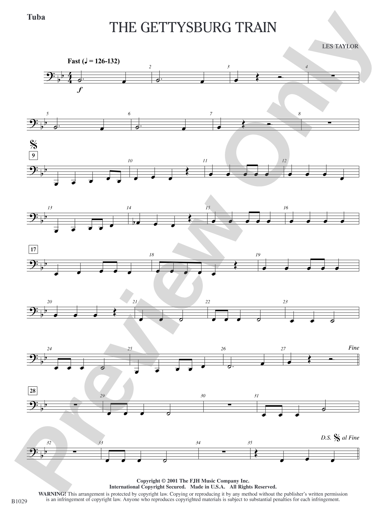 The Gettysburg Train: Tuba