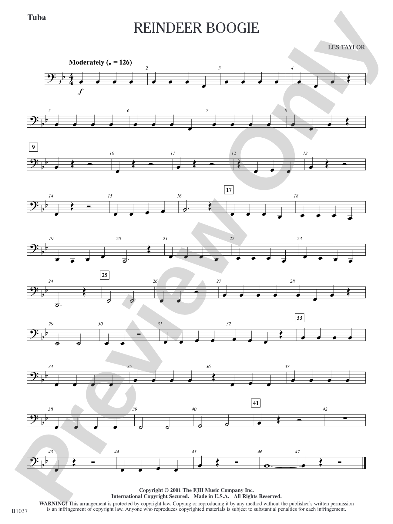 Reindeer Boogie: Tuba