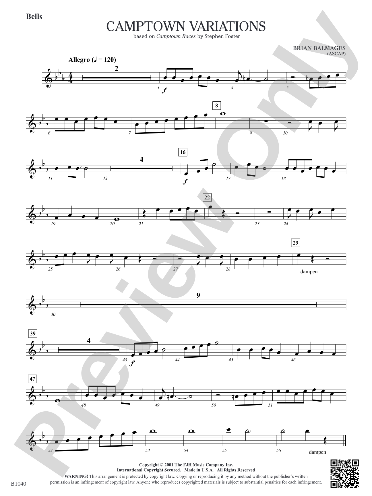 Camptown Variations: Bells