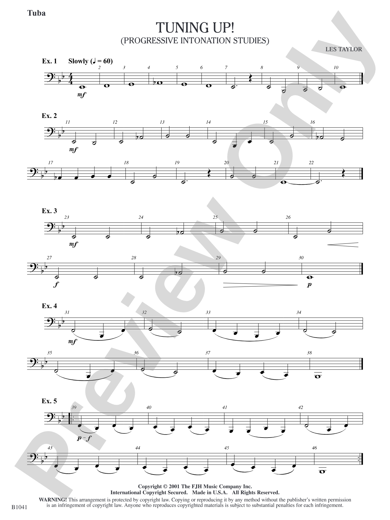 Tuning Up!: Tuba