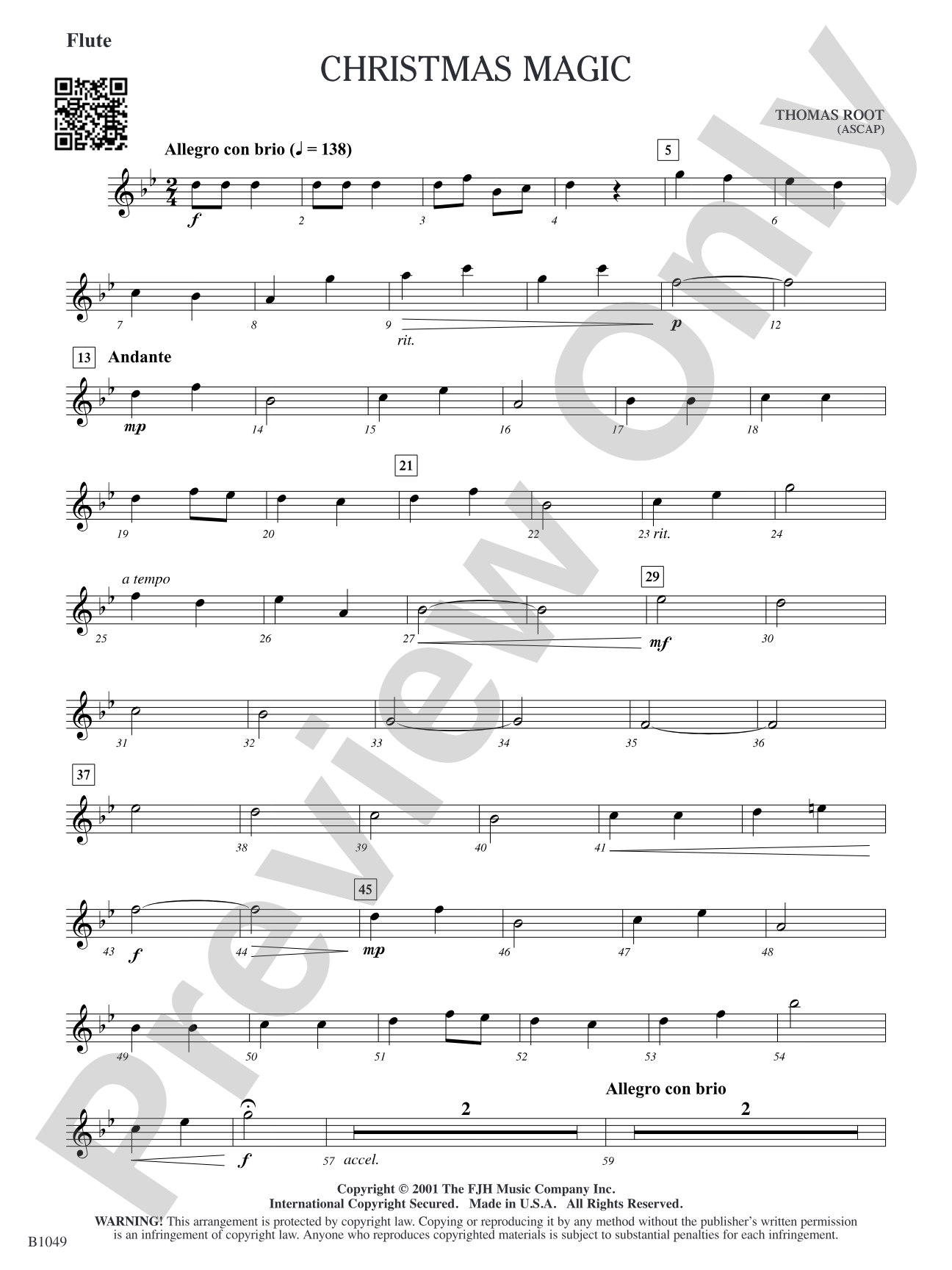 Christmas Magic: Flute