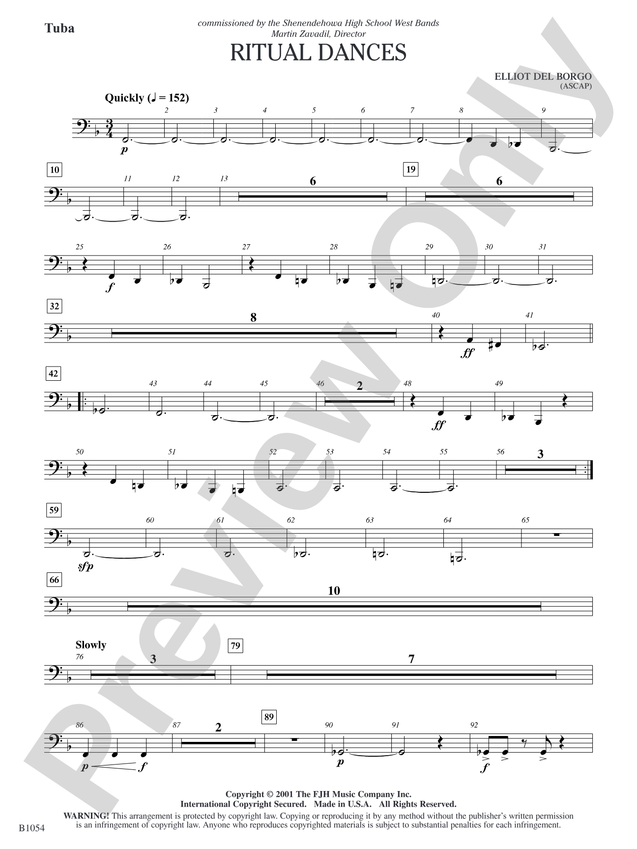 Ritual Dances: Tuba