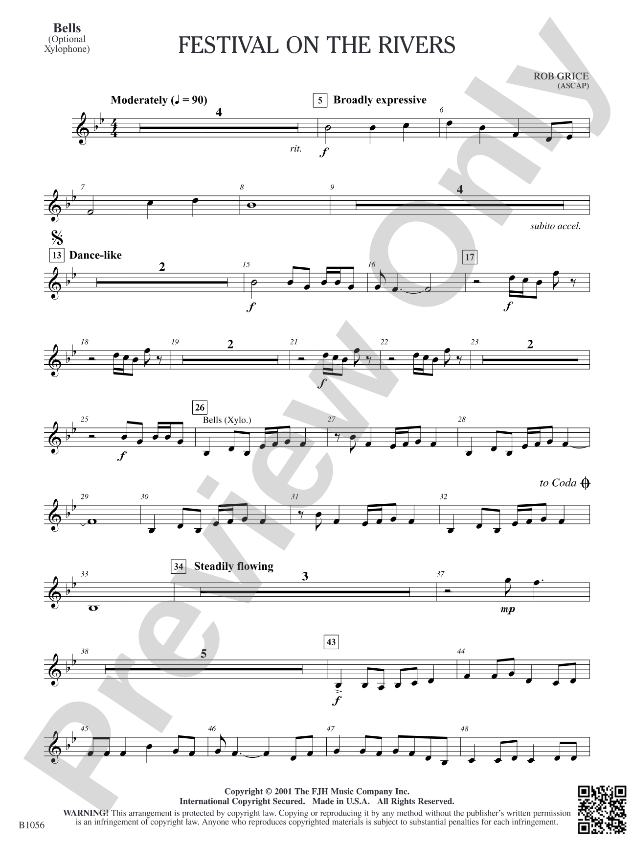 Festival on the Rivers: Bells (Opt. Xylophone)