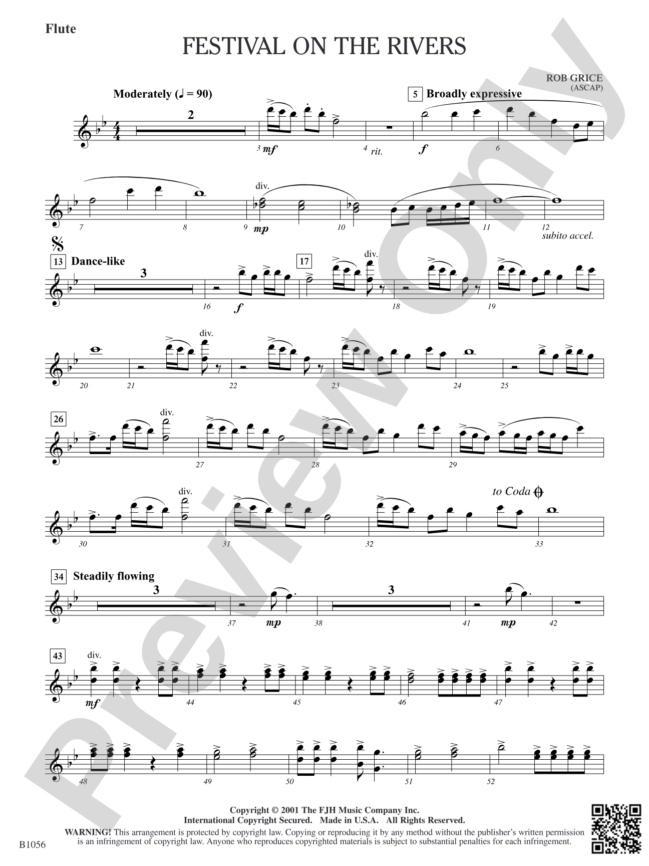 Festival on the Rivers: Flute