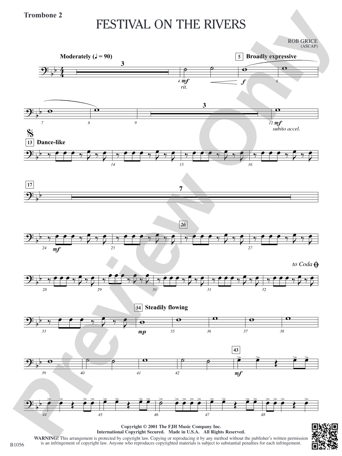 Festival on the Rivers: Trombone 2
