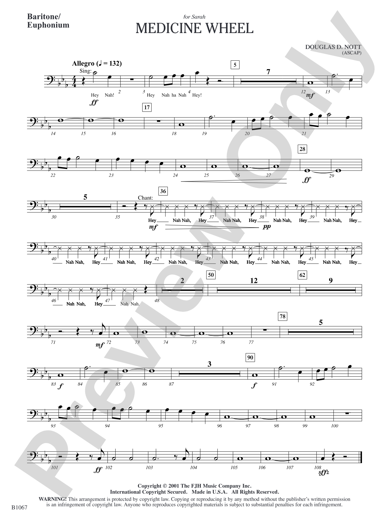 Medicine Wheel: Baritone/Euphonium