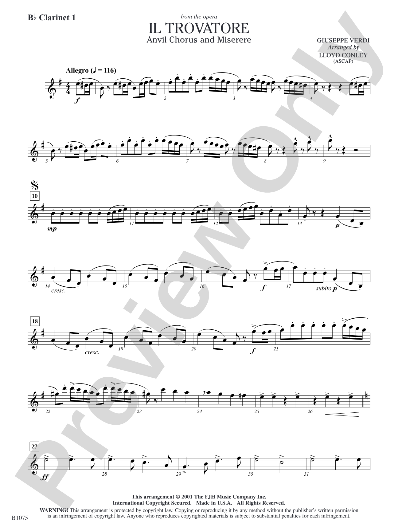 Medicine Wheel: B-flat Clarinet 1