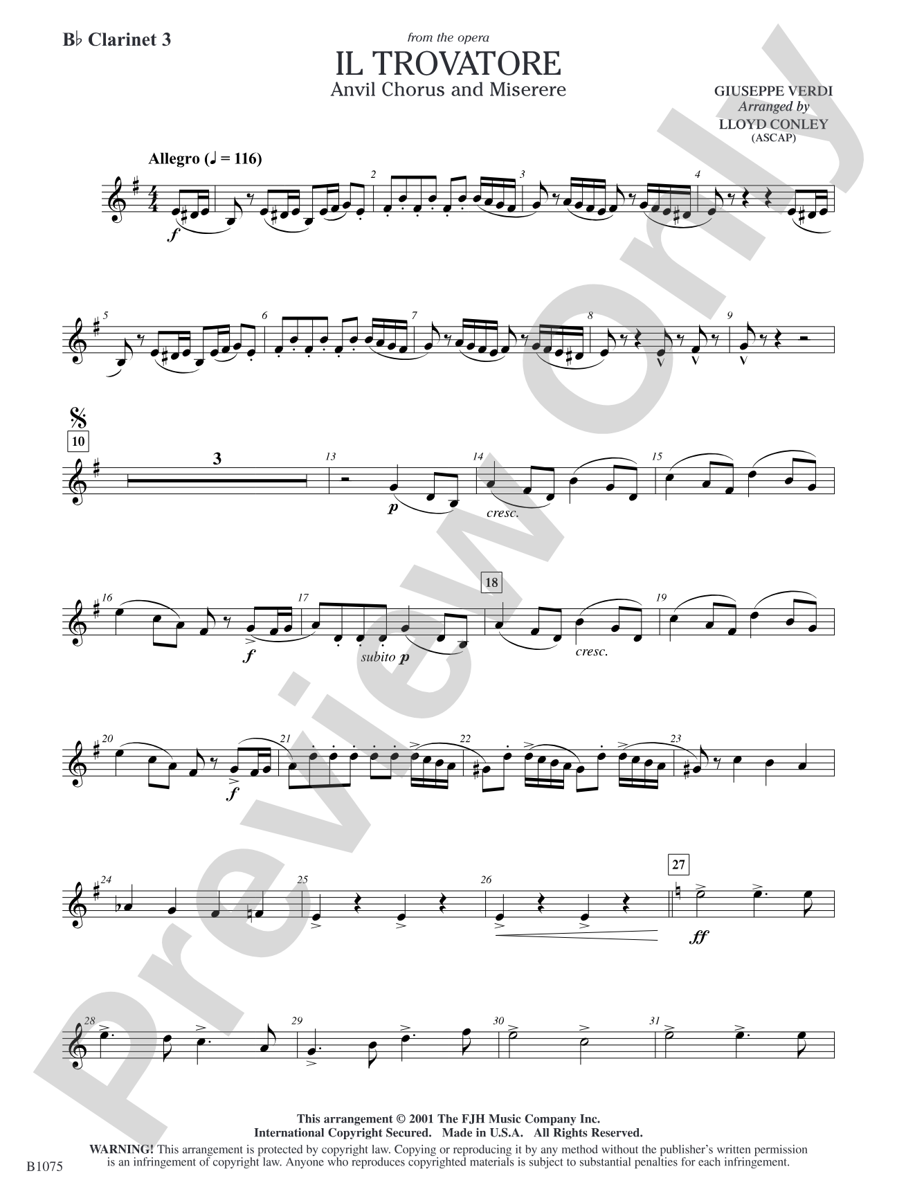 Medicine Wheel: B-flat Clarinet 3