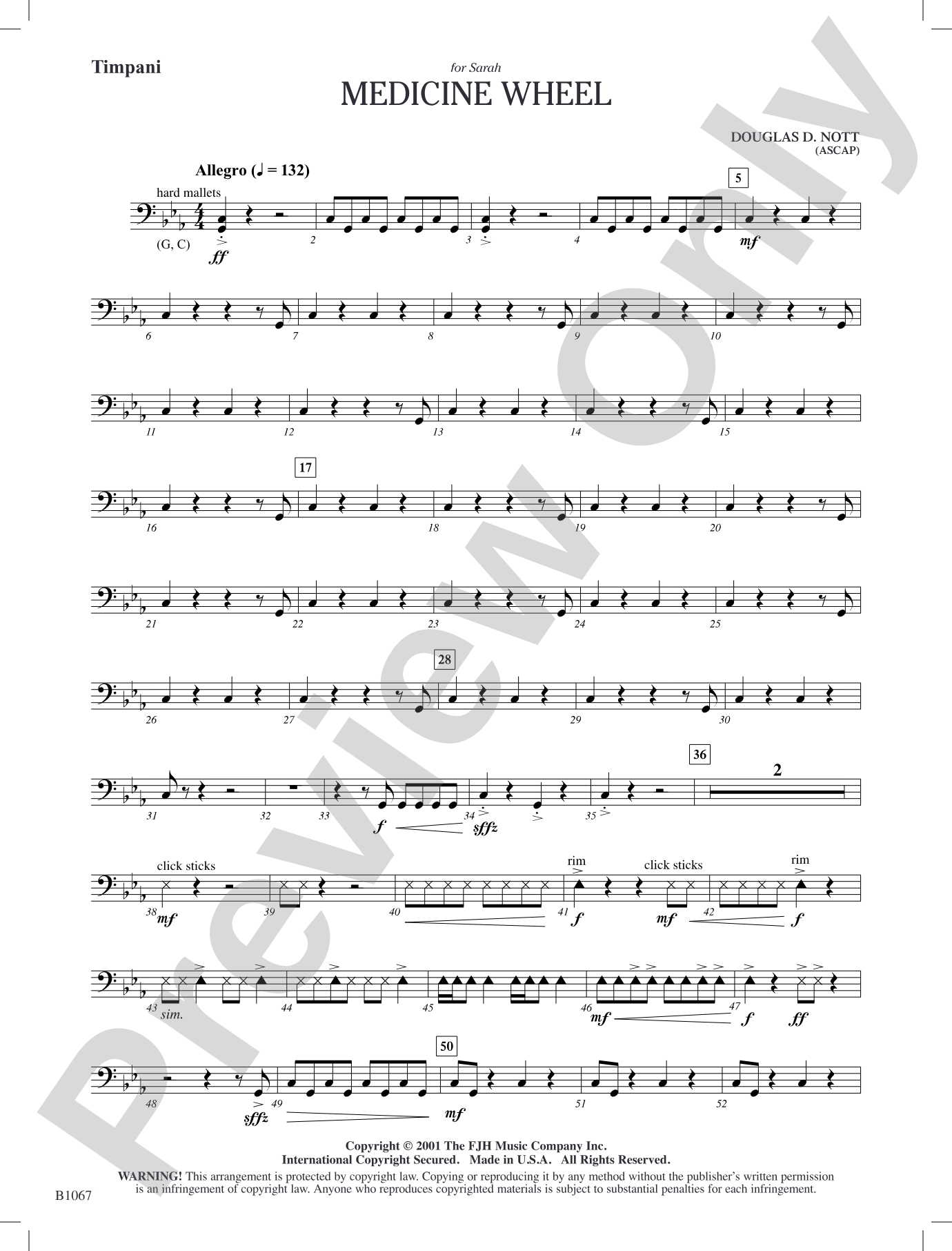 Medicine Wheel: Timpani