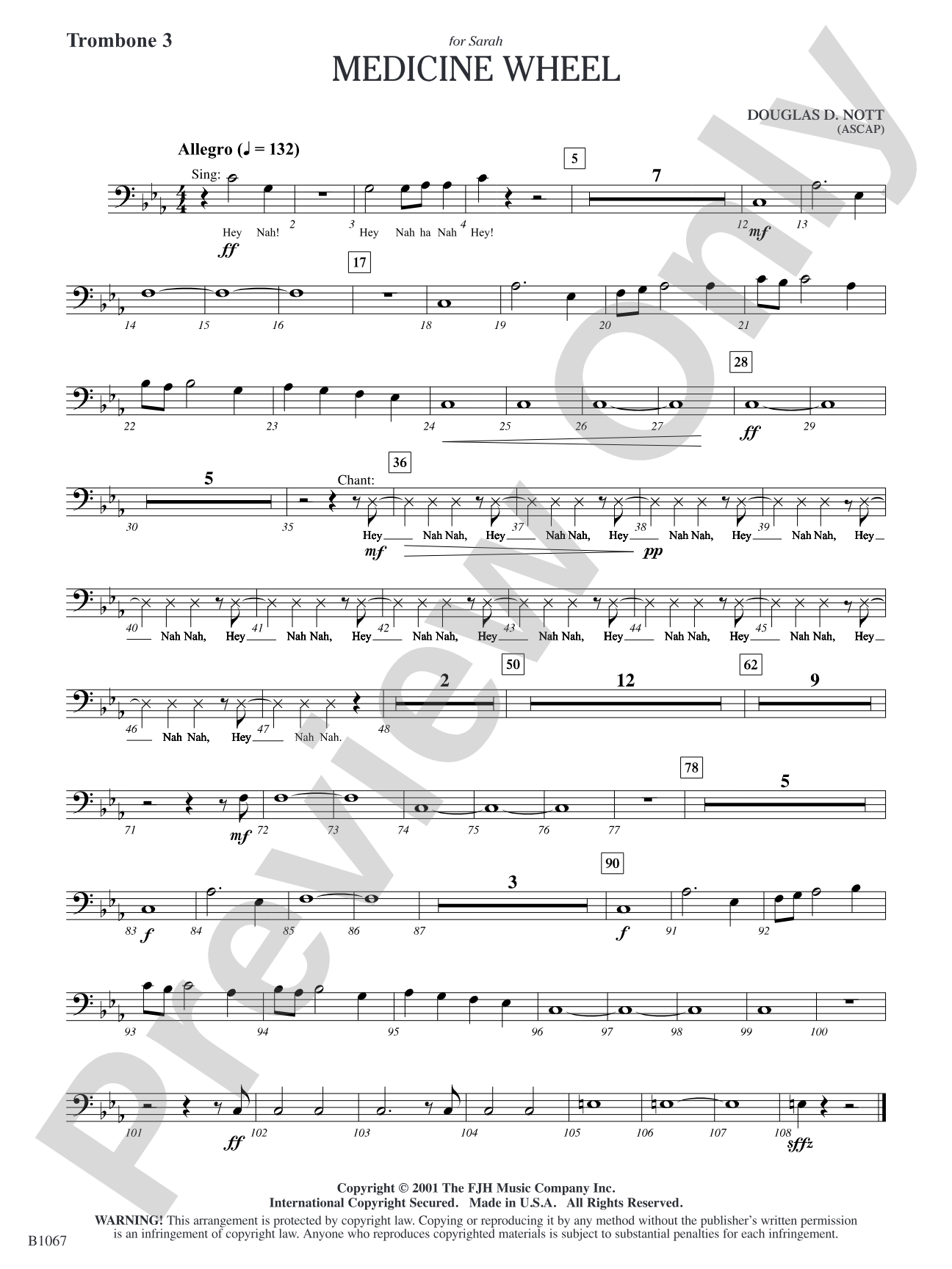 Medicine Wheel: Trombone 3