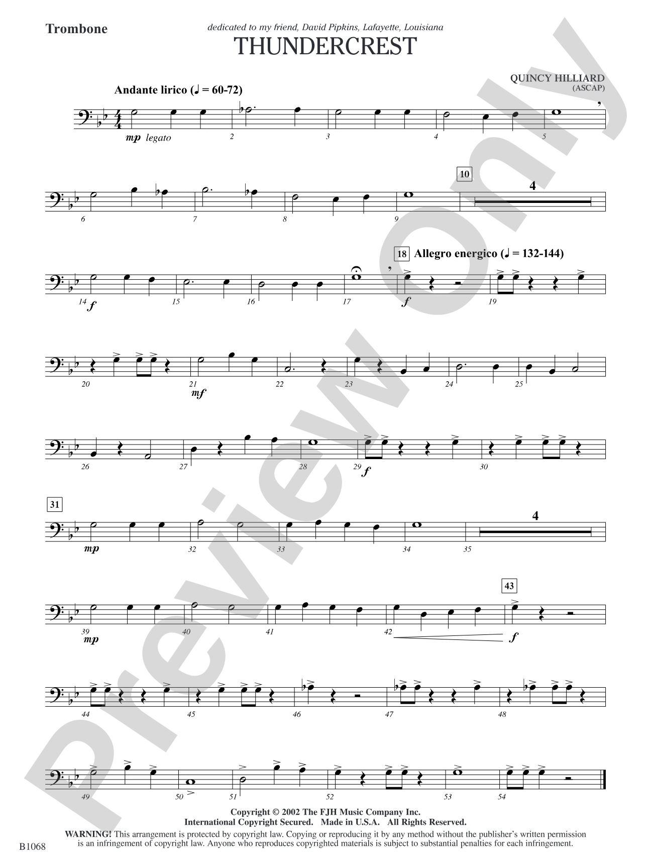 Thundercrest: Trombone