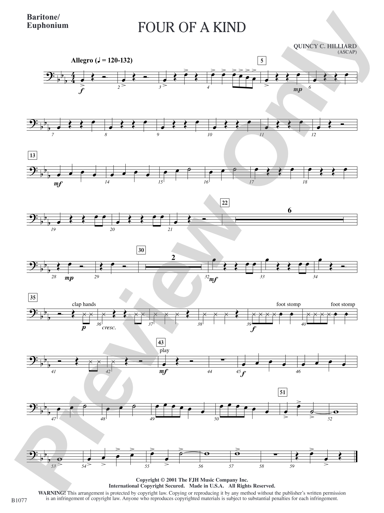 Four of a Kind: Baritone/Euphonium
