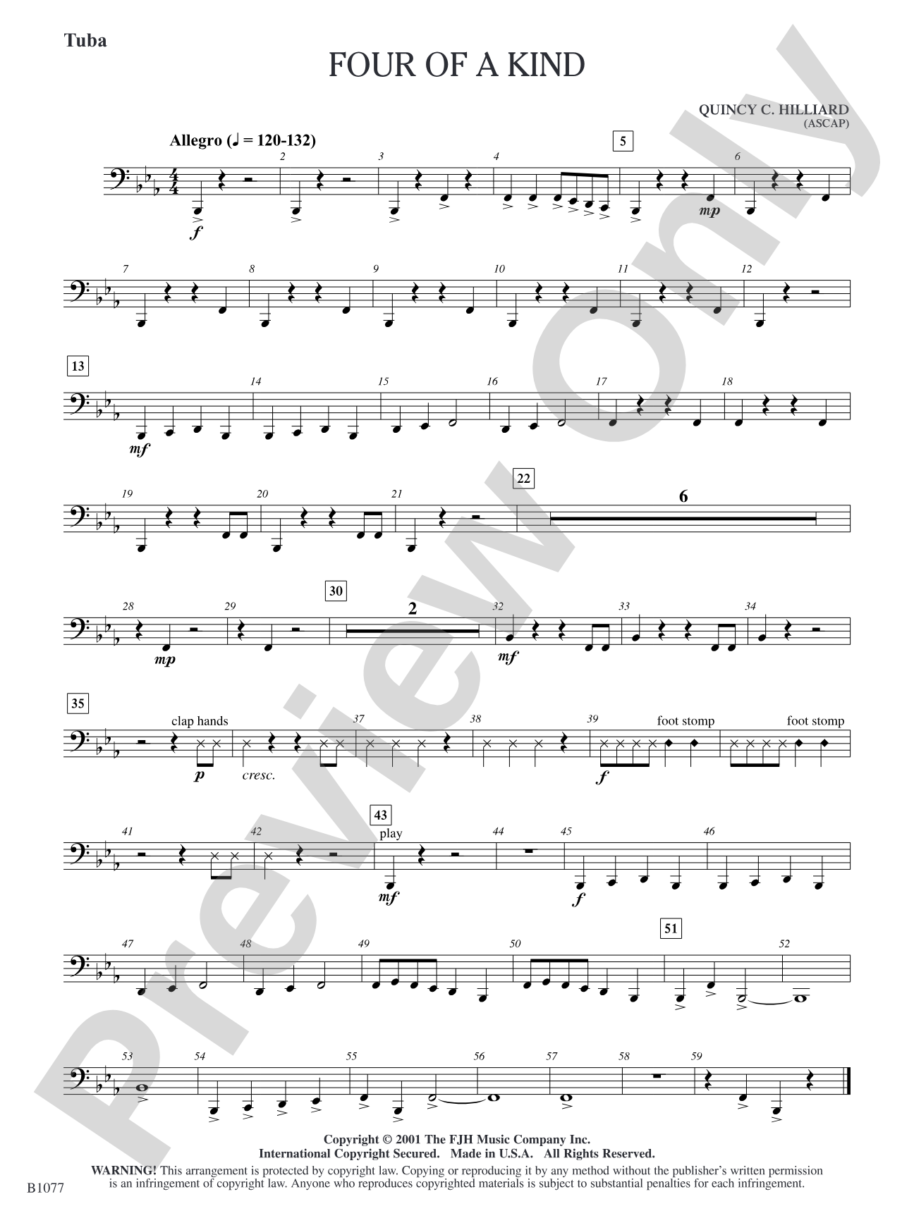 Four of a Kind: Tuba