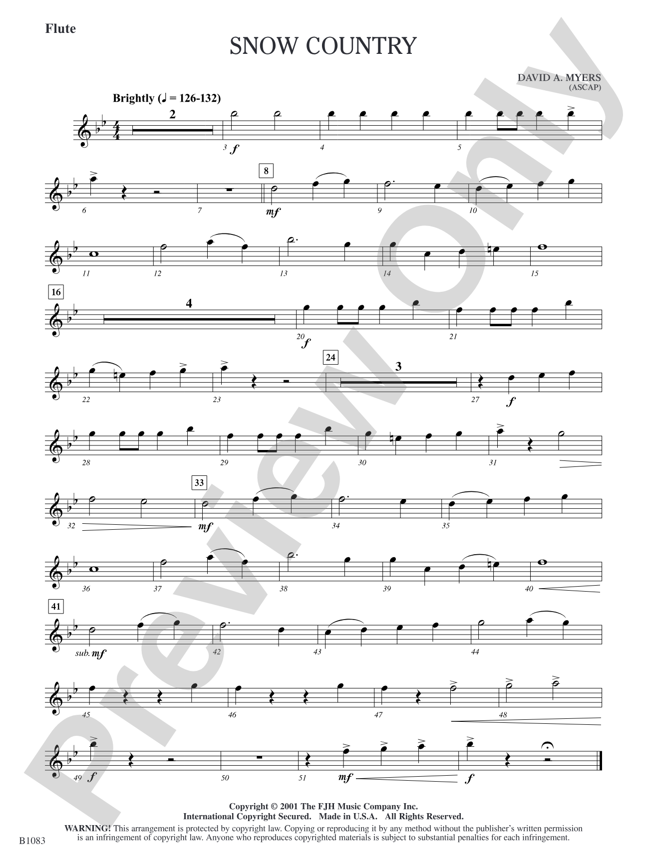 Snow Country: Flute
