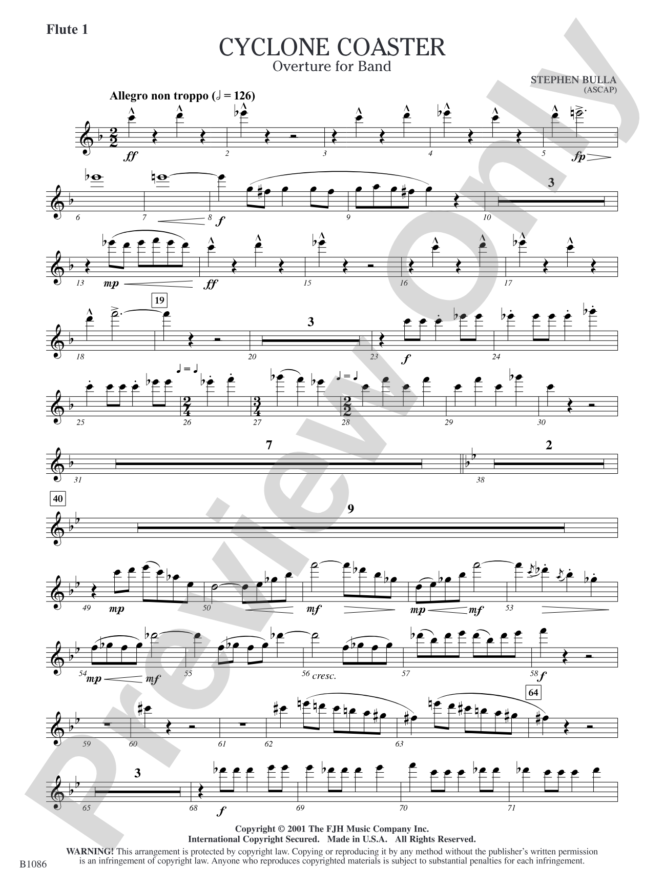 Cyclone Coaster: Flute 1
