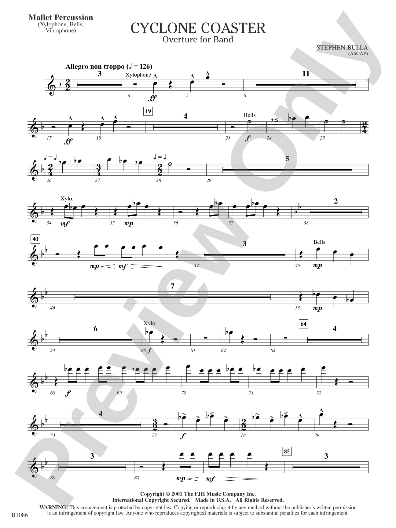 Cyclone Coaster: Mallet Percussion