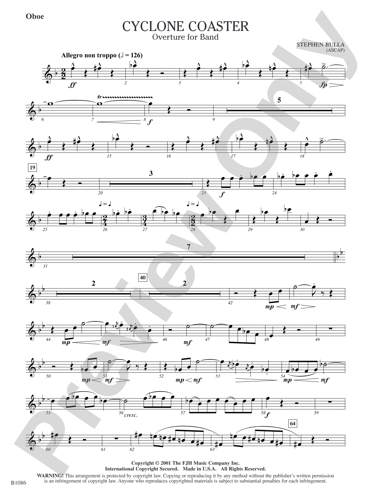 Cyclone Coaster: Oboe