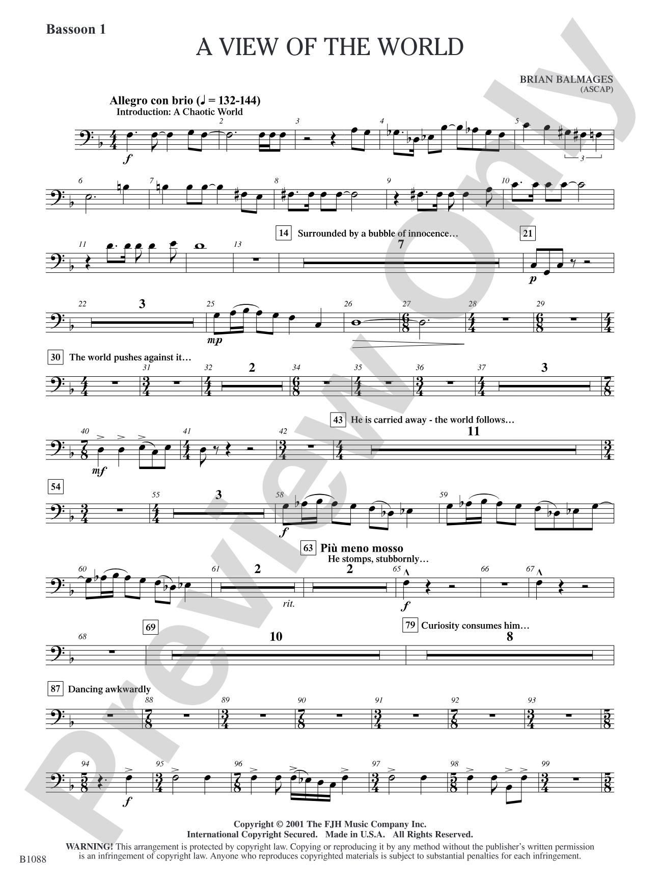 A View of the World: Bassoon 1