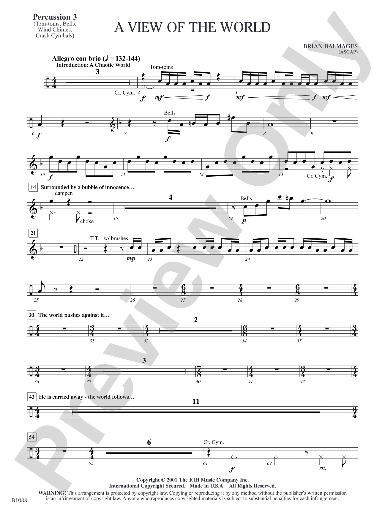 A View of the World: Percussion 3