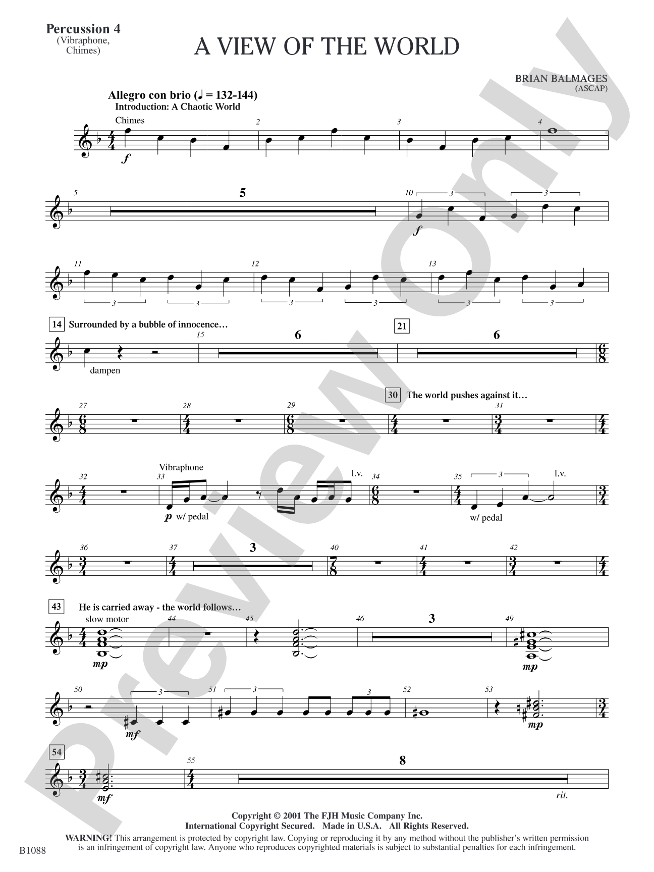 A View of the World: Percussion 4