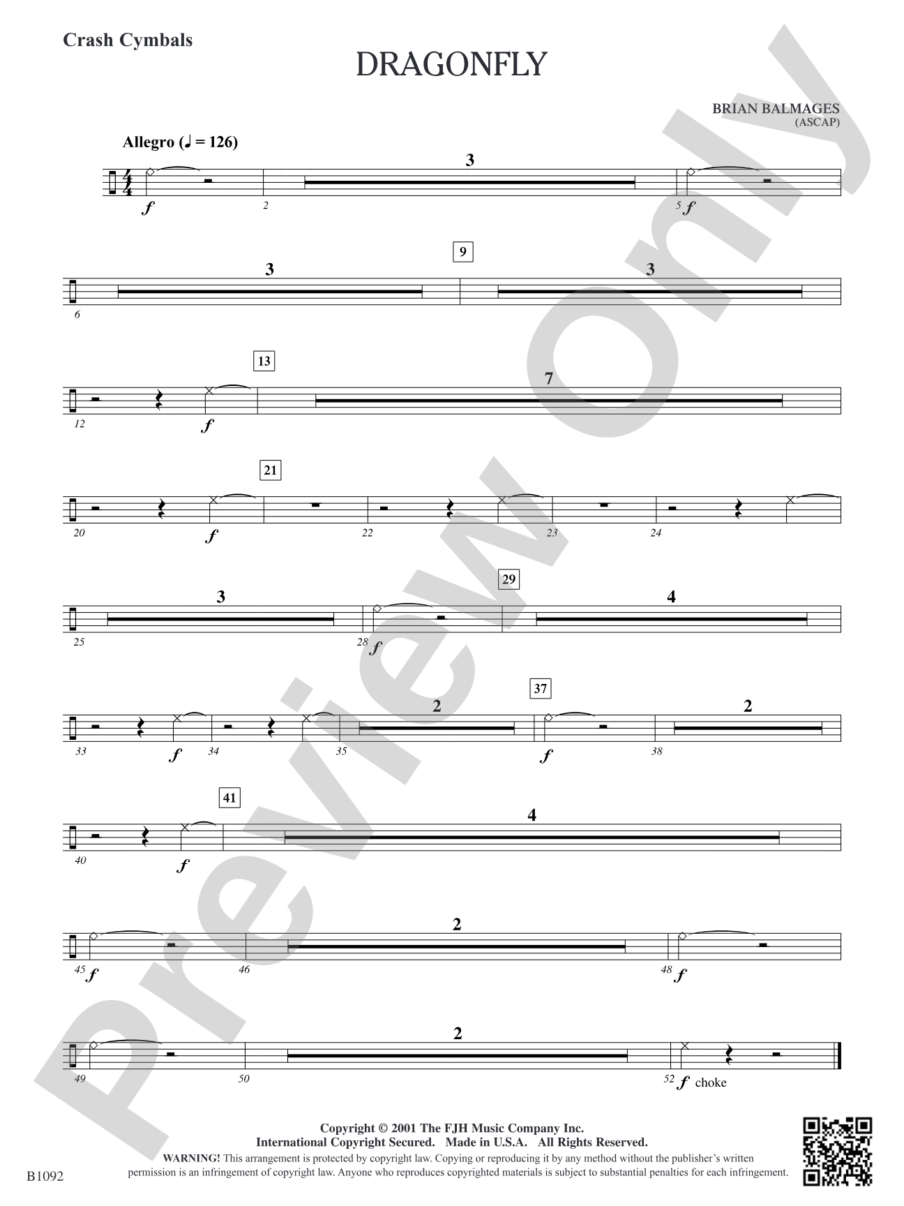 Dragonfly: Crash Cymbals