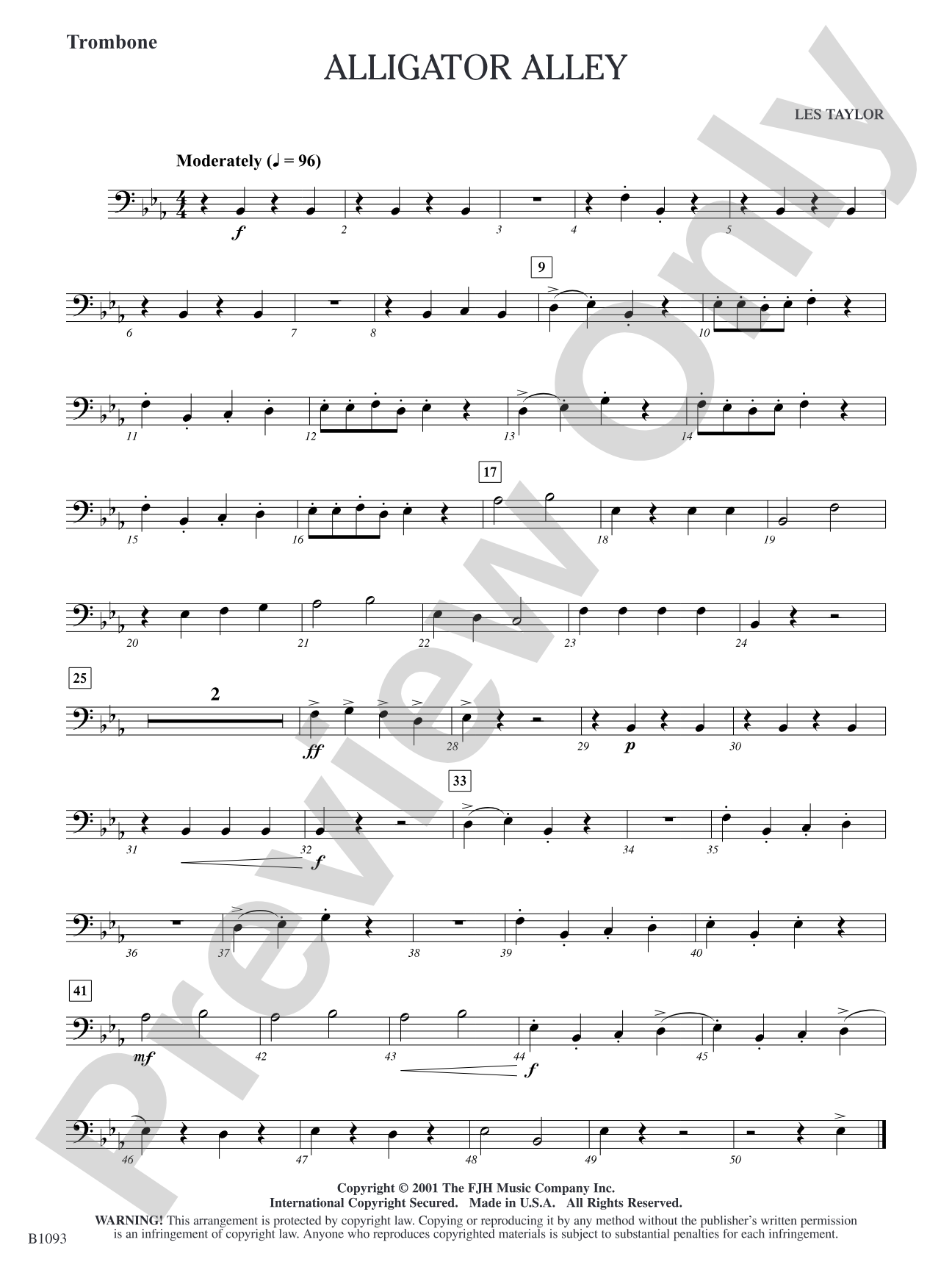 Alligator Alley: Trombone