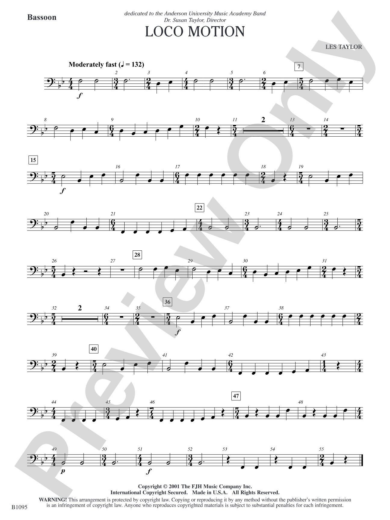 Loco Motion: Bassoon