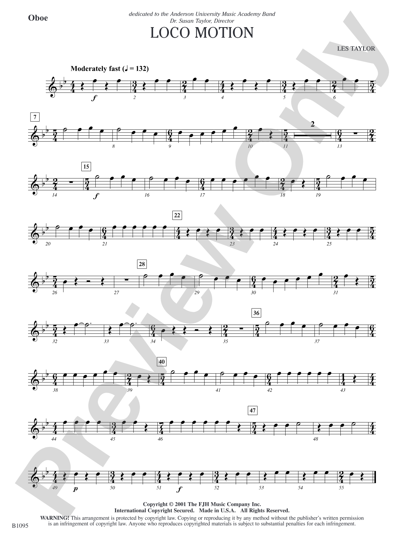 Loco Motion: Oboe
