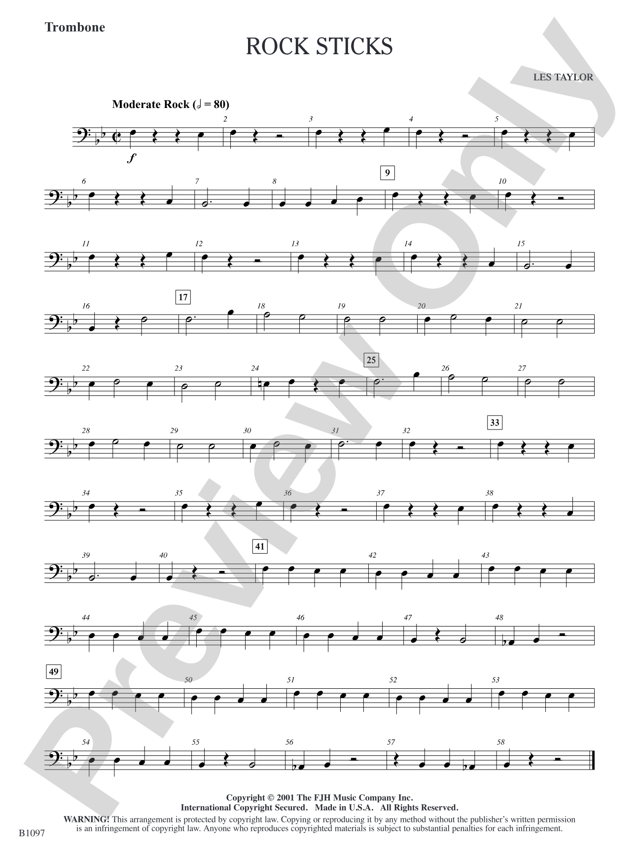 Rock Sticks: Trombone