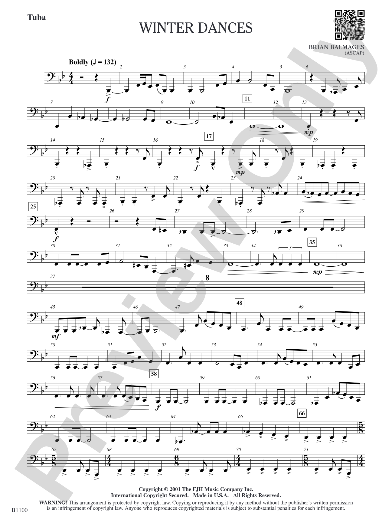 Winter Dances: Tuba