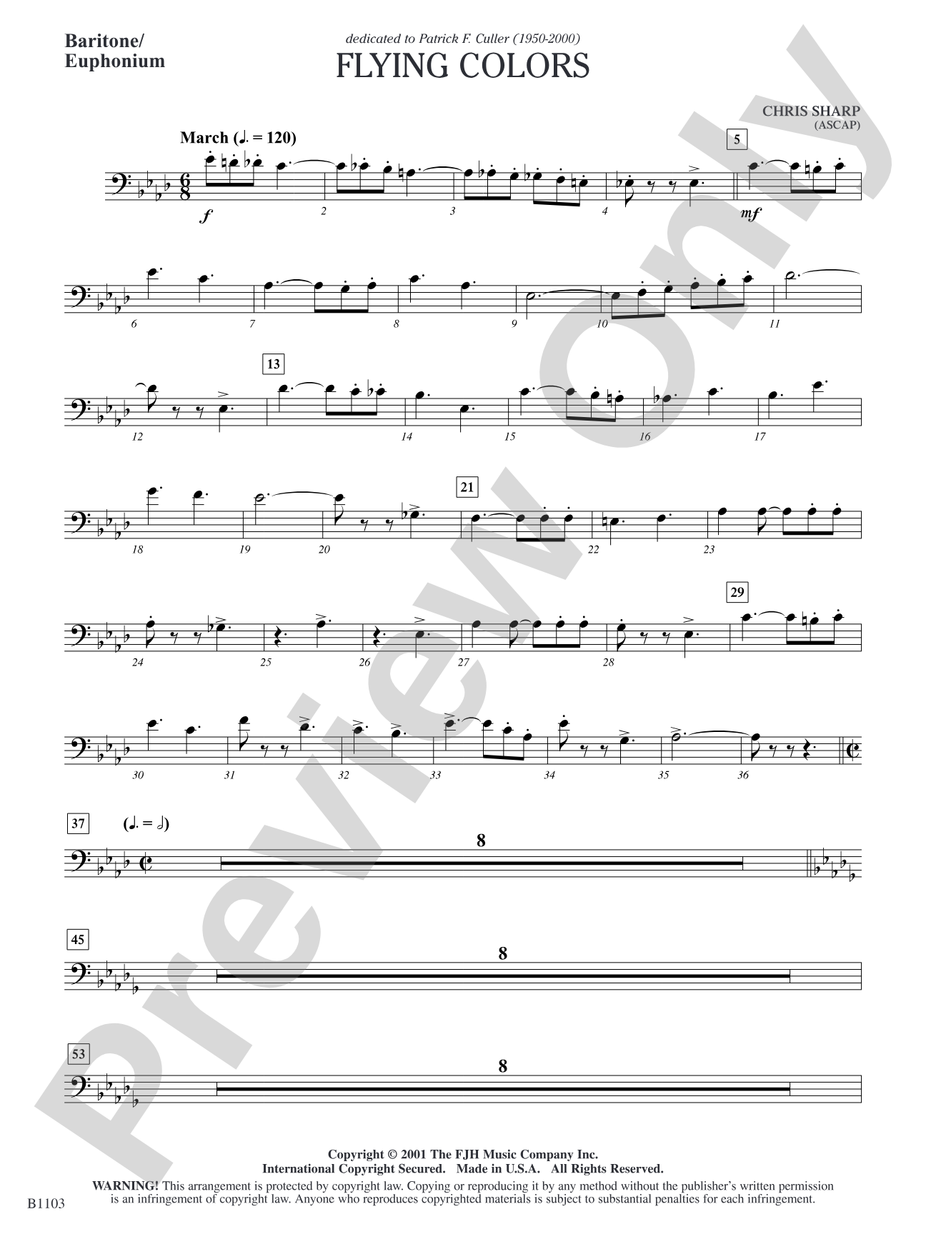 Flying Colors: Baritone/Euphonium