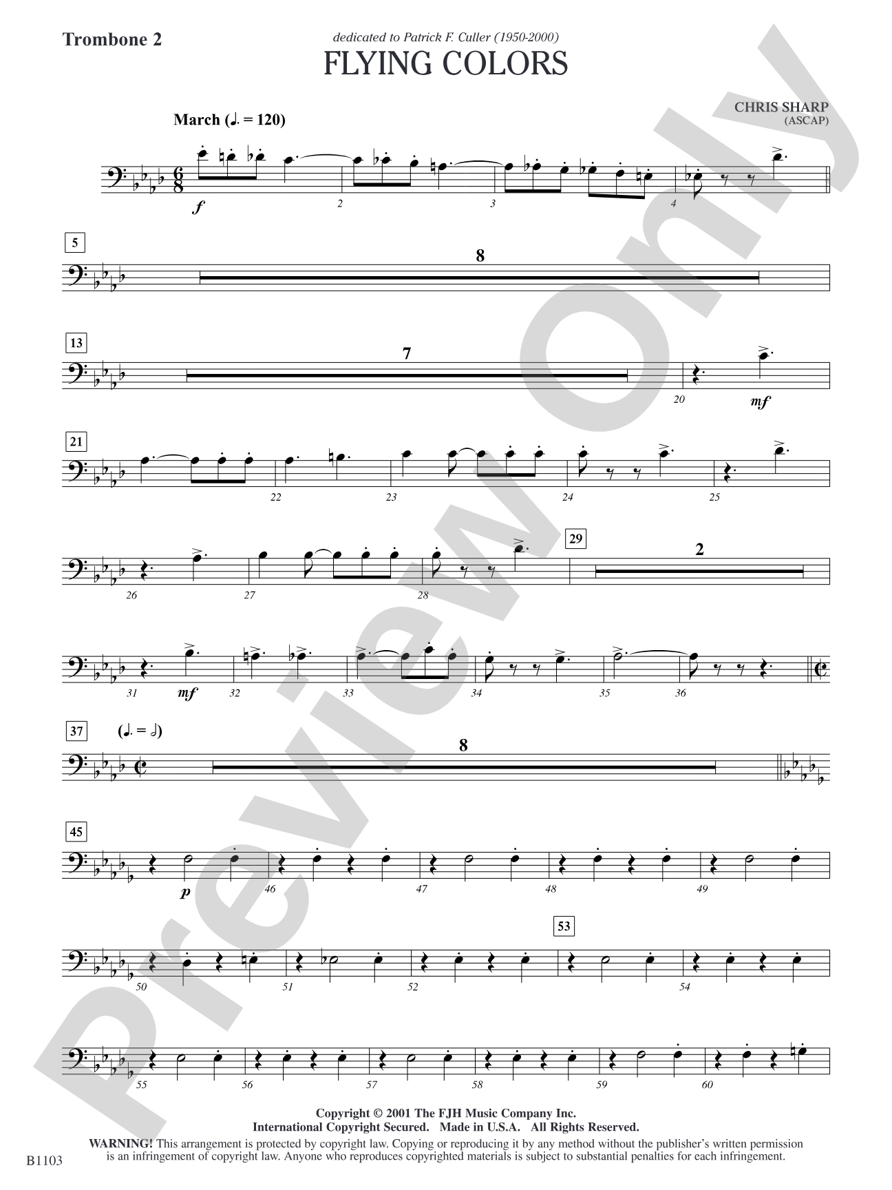 Flying Colors: Trombone 2