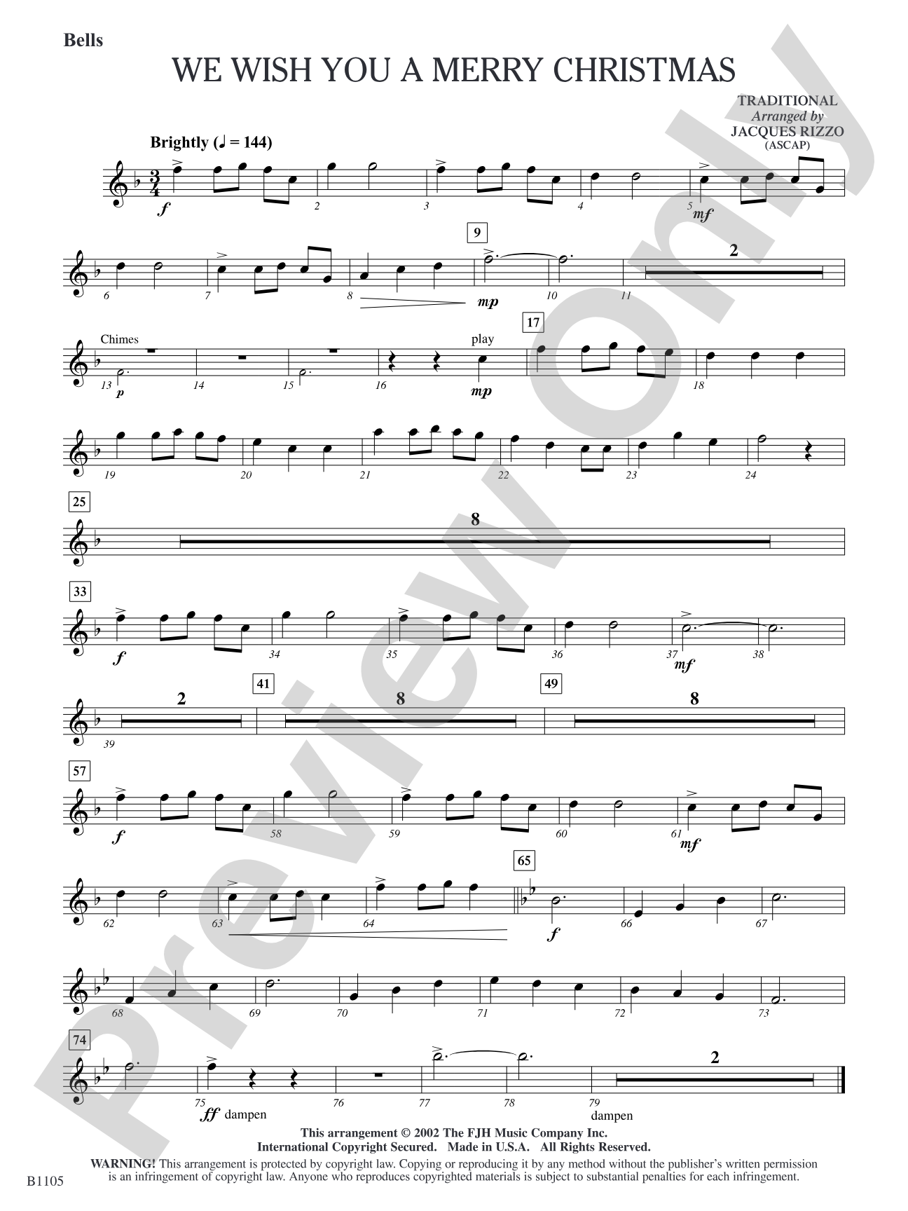 We Wish You a Merry Christmas: Bells
