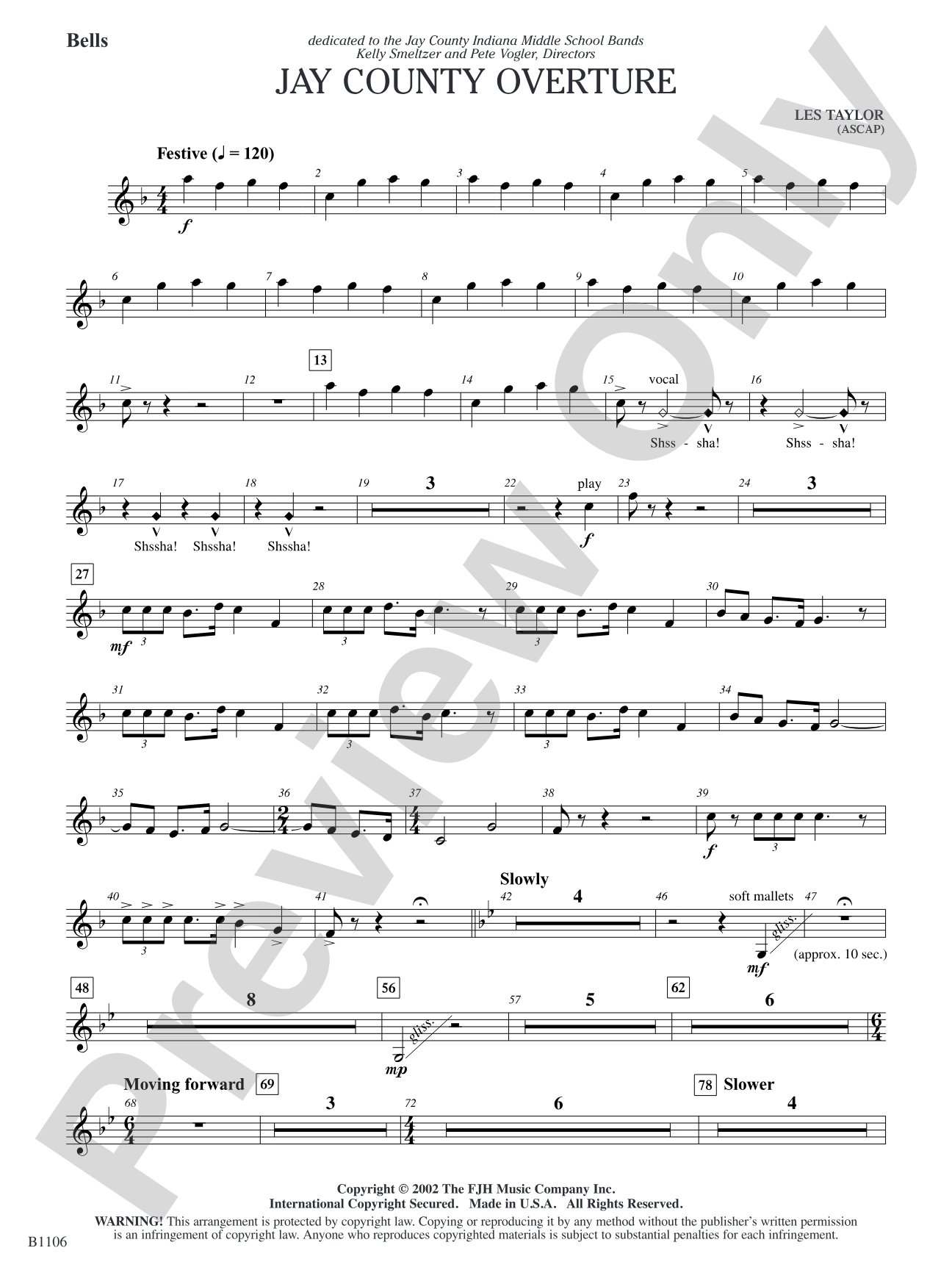 Jay County Overture: Bells