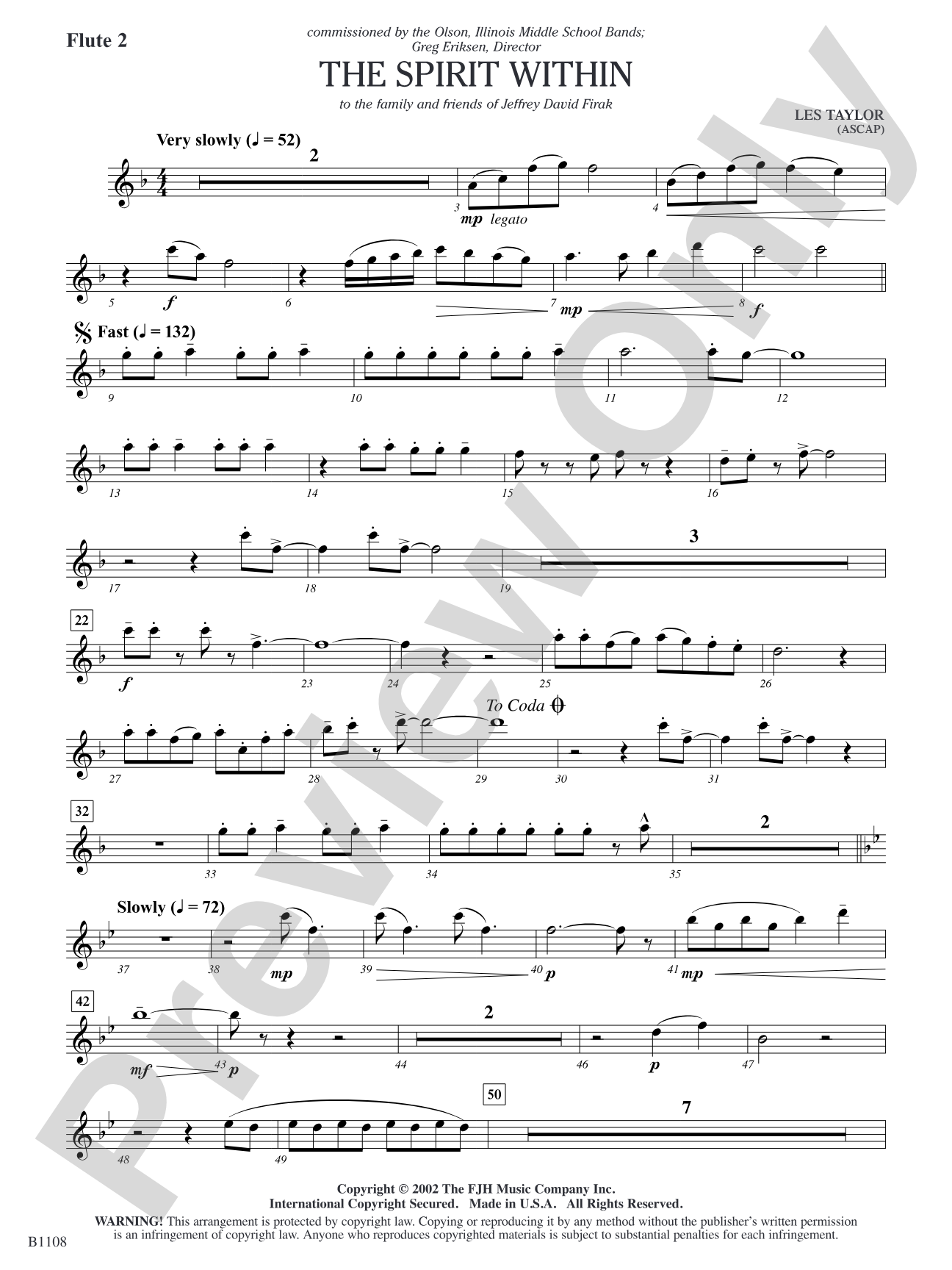 The Spirit Within: Flute 2