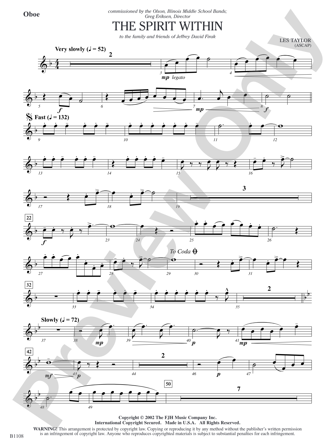 The Spirit Within: Oboe