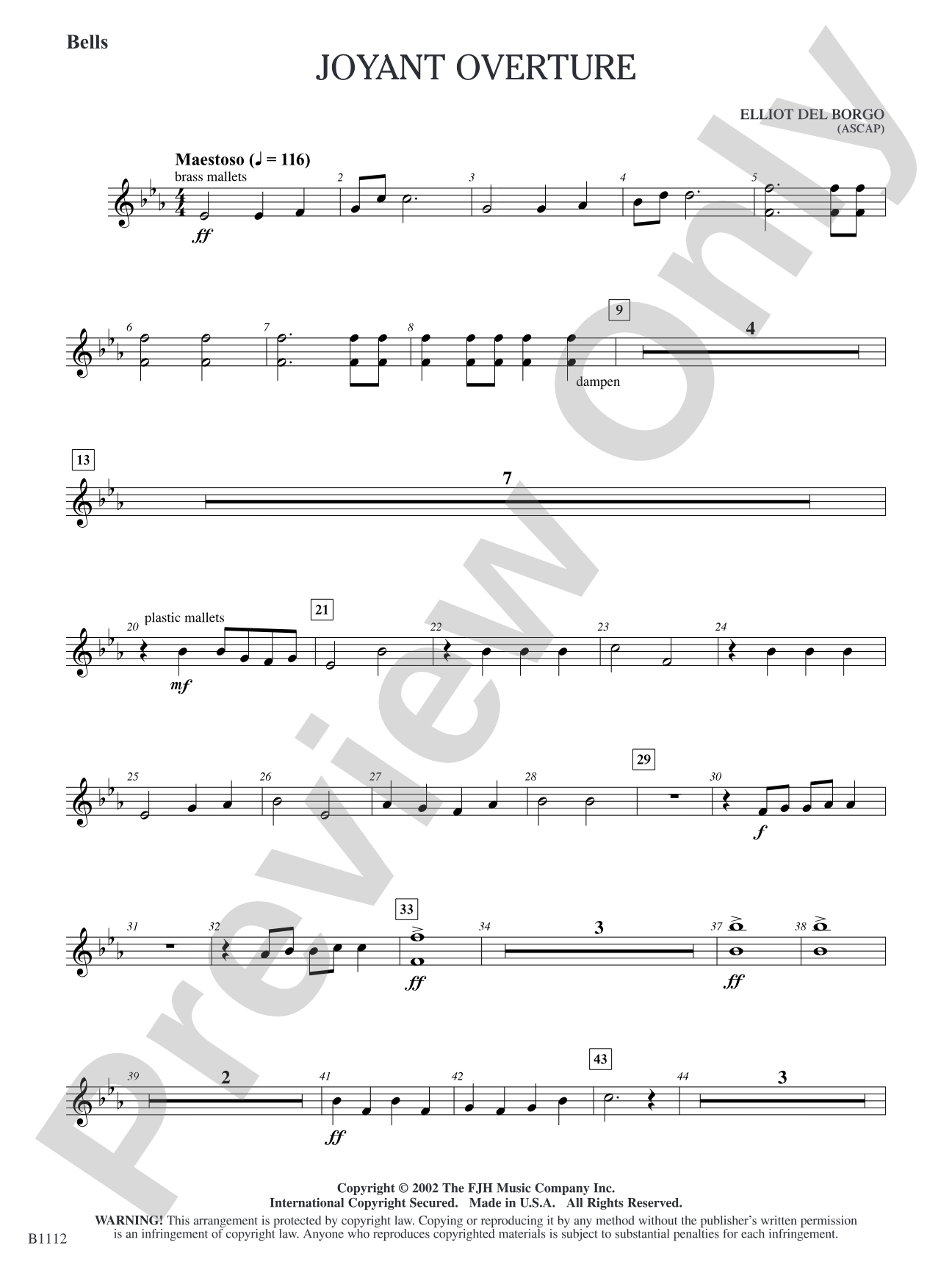 Joyant Overture: Bells