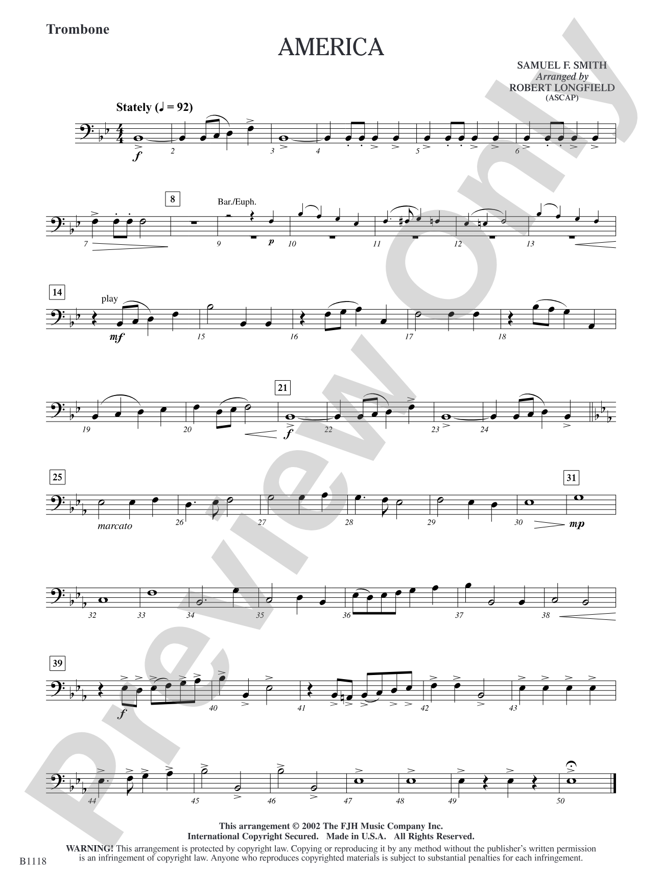 America: Trombone