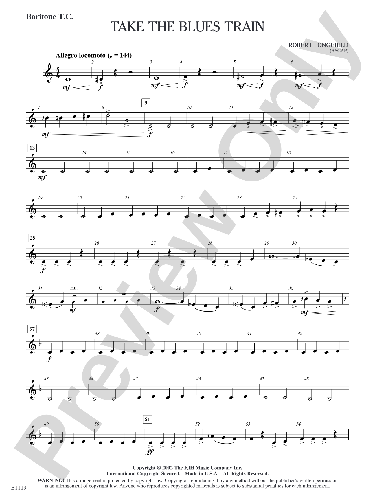 Take the Blues Train: Baritone T.C.