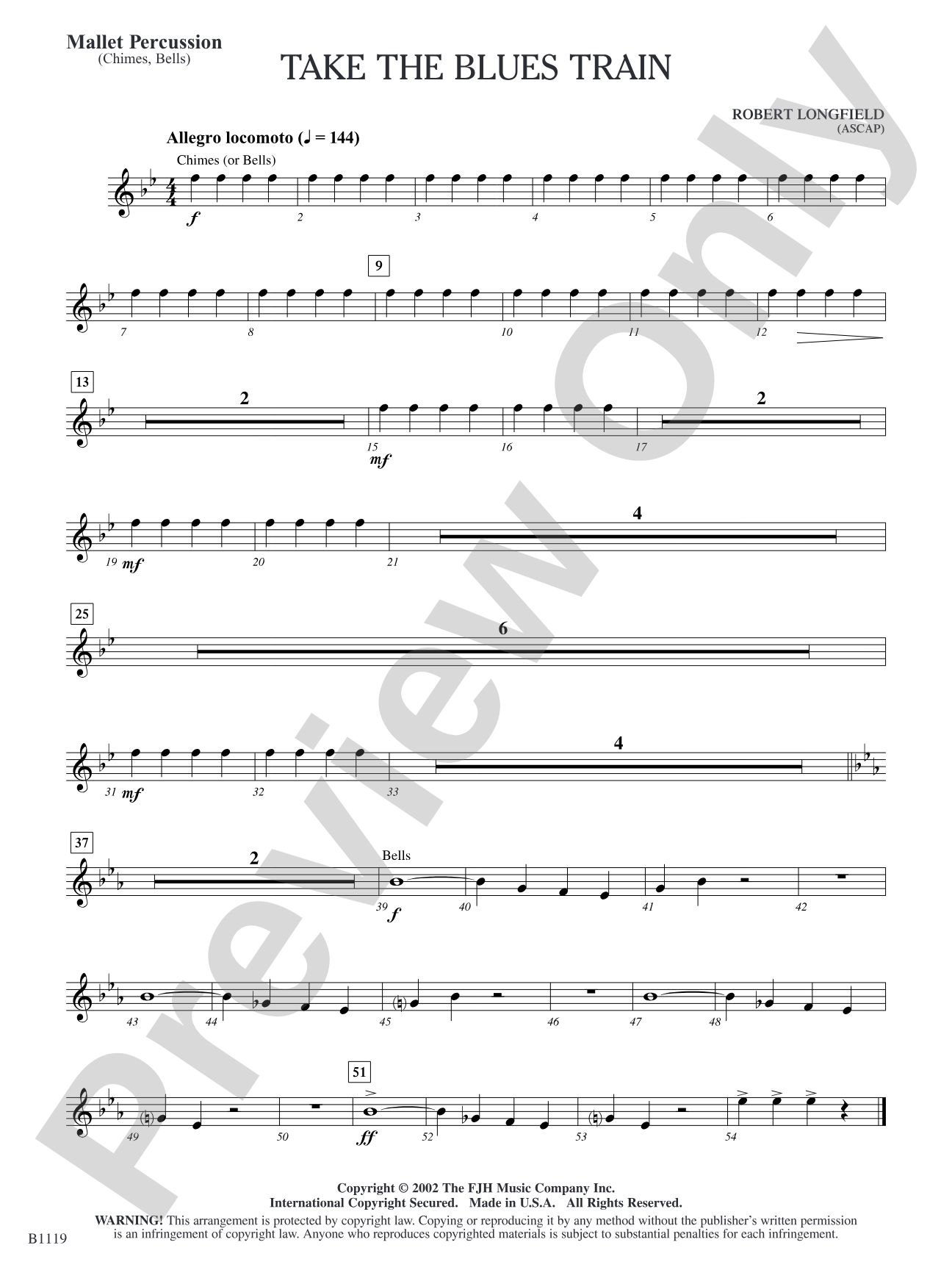 Take the Blues Train: Mallet Percussion