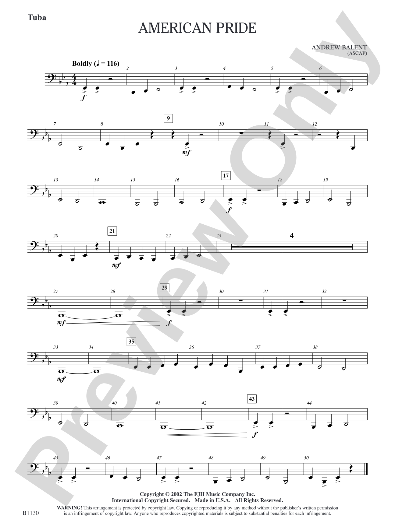 American Pride: Tuba