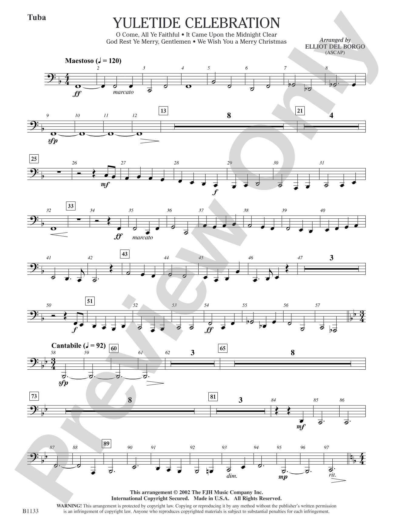Yuletide Celebration: Tuba