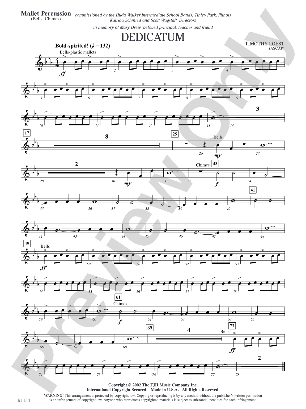 Dedicatum: Mallet Percussion