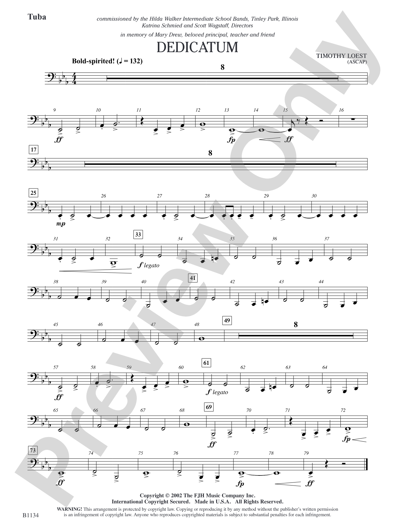 Dedicatum: Tuba