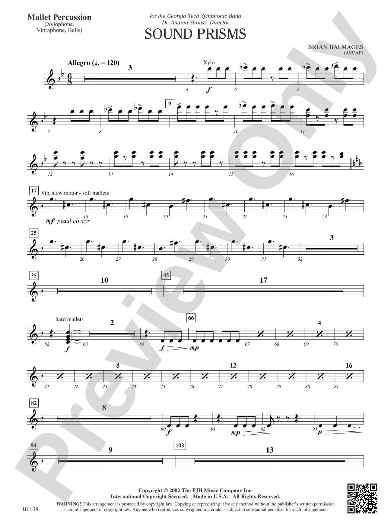 Sound Prisms: Mallet Percussion