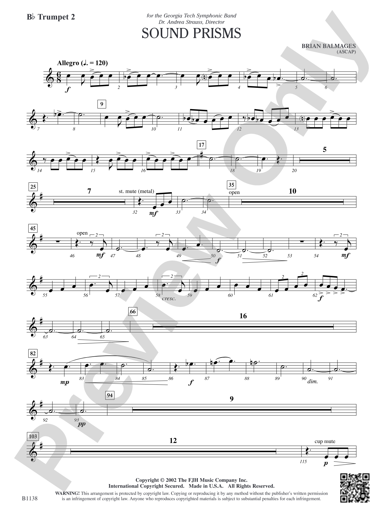 Sound Prisms: B-flat Trumpet 2