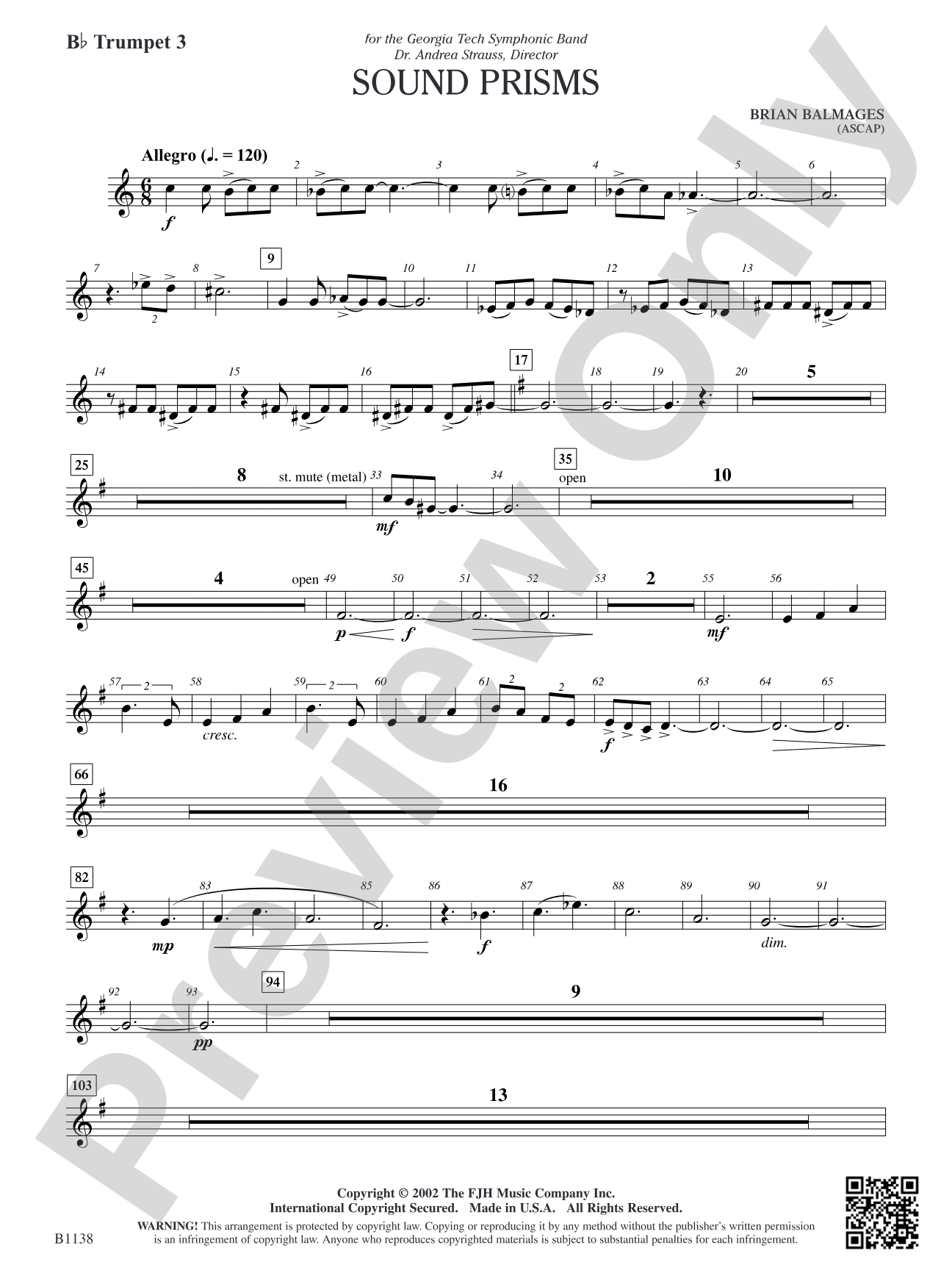 Sound Prisms: B-flat Trumpet 3